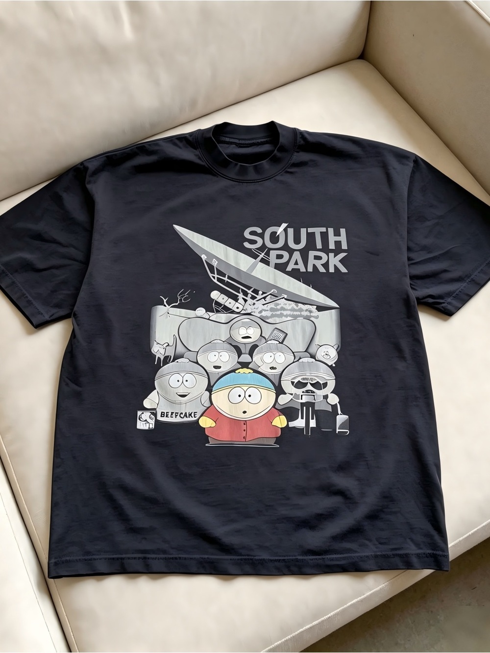 Vintage Style South Park Cartoon Womens Mens T-shirt Unisex